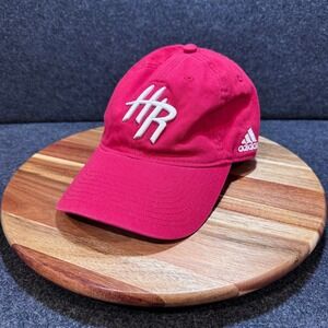 Adidas Houston Rockets NBA Hat Mens Red Adjustable Strapback Cap HR Logo